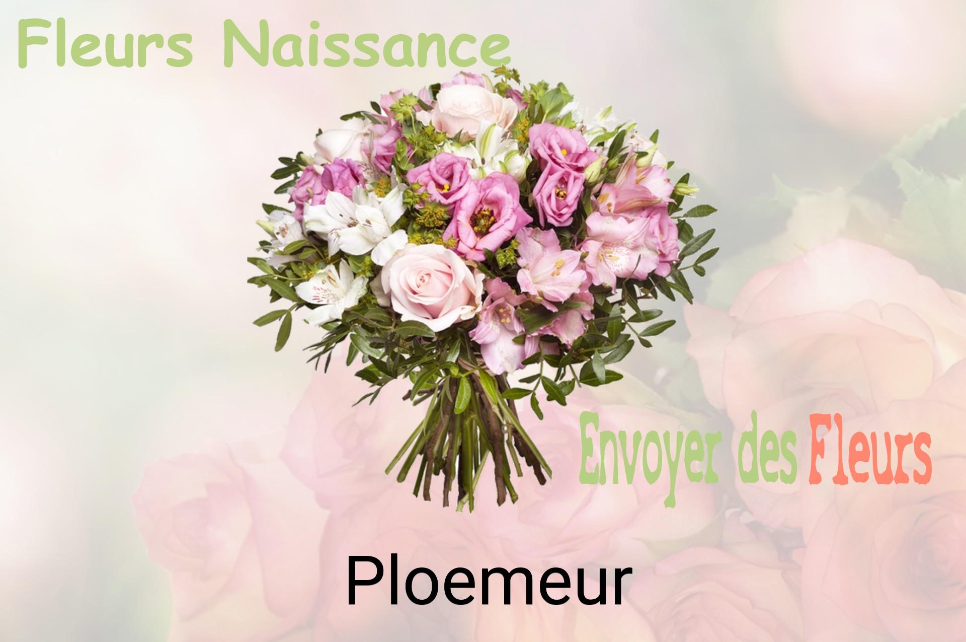 Bouquet de fleurs de naissance livré à Ploemeur